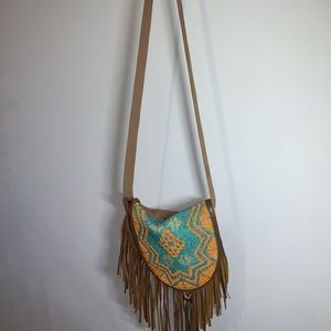 Over the shoulder purse / tassels / Earthbound